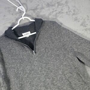 Goodfellow & Co. Gray 1/4 Zip Pullover‎ Sweater Casual Comfy Mens Size M